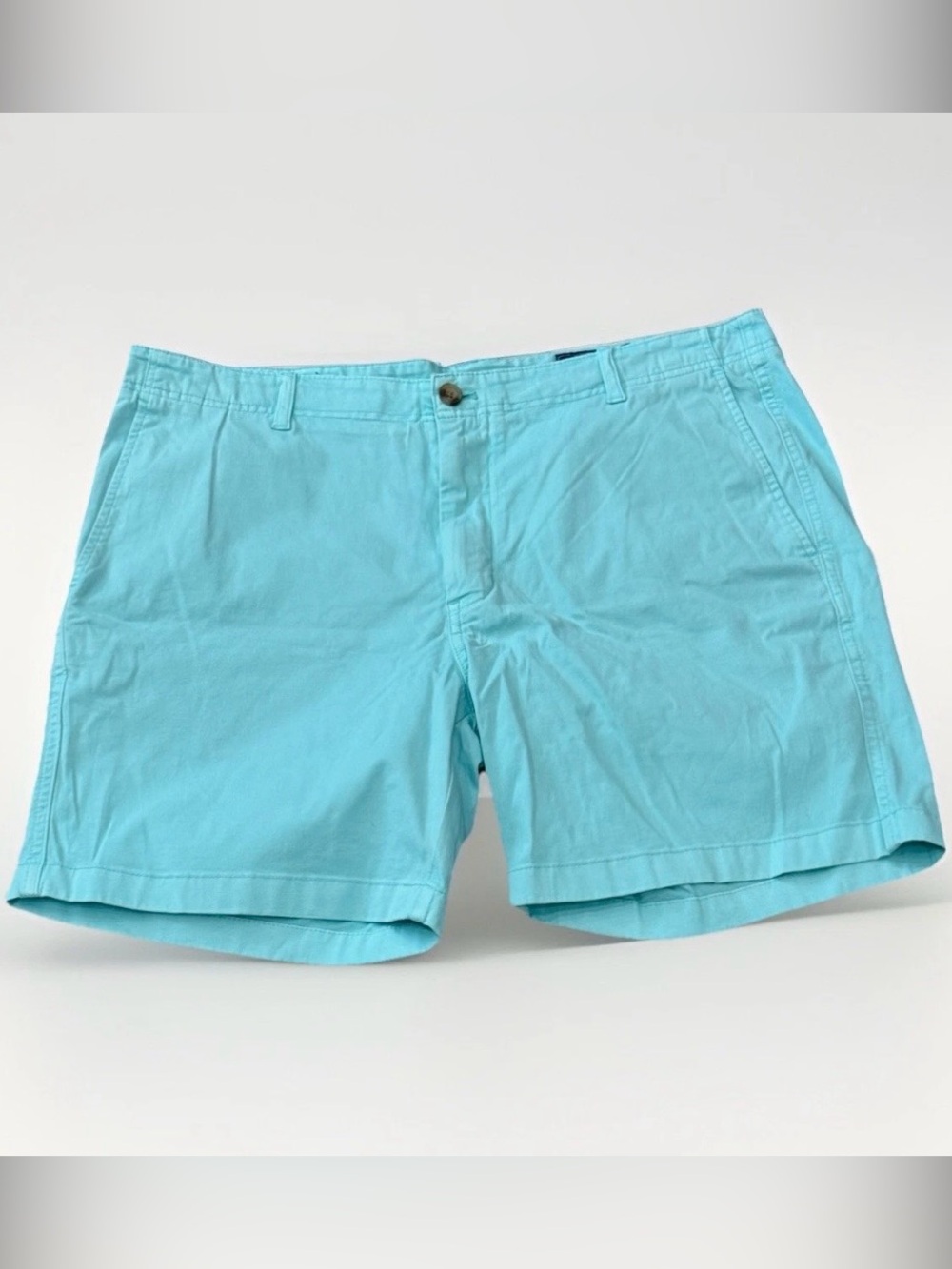 Vineyard Vines Island Shorts Men’s 38 Aqua Stretch Chino